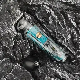 Бездротова машинка для стриження + 5 насадок, з USB, VGR V949, Синя / Чоловічий тример / тример для стриження волосся - мініатюра 10
