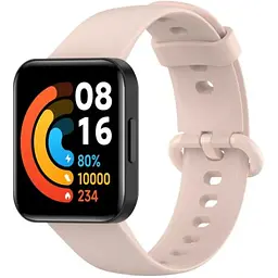 Ремінець DK для Xiaomi Redmi Watch 2 Lite Silicone Sport Band Classic (013576) (pink sand) - мініатюра 2