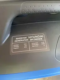 Інверторний бензиновий генератор HYUNDAI HY3000iS (2.8/3.2 кВт), з мідною обмоткою - мініатюра 5