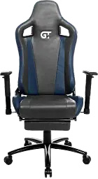 Геймерське крісло GT Racer чорне із синім (X-5105 Black/Blue) - мініатюра 2