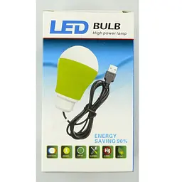 Світильник Dengos LED-BULB-5V5W-BLUE (USB з LED-лампочкою)