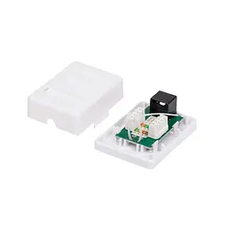 Розетка Atcom (60251) зовнішня UTP сat 6 1-порт RJ45 - мініатюра 3