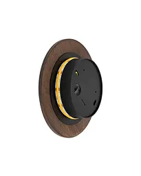 Бра, настінний світильник Nowodvorski 11288 Ring Timber S LED 1x7W 3000K 60Lm IP20 коричневий - мініатюра 5