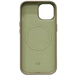 Чохол Denim with MagSafe для Apple iPhone 15 (6.1) Olive - мініатюра 3