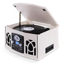 Стереосистема програвач вінілу Auna NR-620 MP3 USB FM (10018519) - мініатюра 8