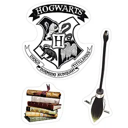 Наклейки Harry Potter Magical Objects (Гаррі Поттер магічні об'єкти) 16х11 см - мініатюра 2