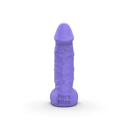 Свічка член Pure Bliss 18 см Violet - мініатюра 2