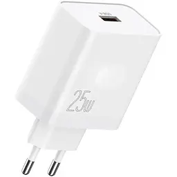 Мережевий зарядний пристрій Celebrat C-H8-EU 25W Wall Charger + Type C Cable - мініатюра 4