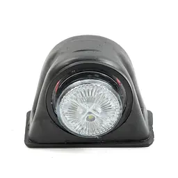 Габарит LED чебурашка 12/24V / великий 9 см / Червоно-Білий 2 шт. (Л 033) - мініатюра 3