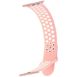 Ремінець Apple Watch Nike Sport 42/44/45/46/49 mm Рожевий Білий