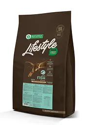 Сухий беззерновий корм для котів з білою рибою Nature's Protection Lifestyle Grain Free White Fish Adult Cat, 7 кг