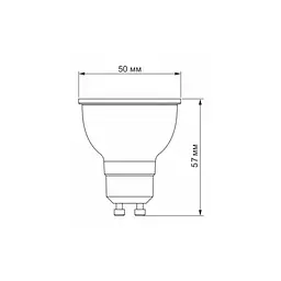 Лампочка Videx MR16e 8W GU10 4100K (VL-MR16e-08104) - мініатюра 3