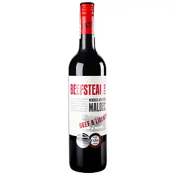 Вино Beefsteak Club Beef&Liberty Malbec, красное, сухое, 13,5%, 0,75 л (679804)