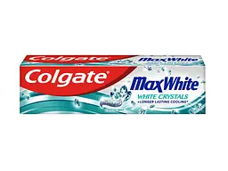 Зубна паста COLGATE 75 мл Max White White Crystals