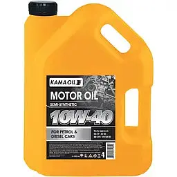 Автомобільна моторна олива KAMA Ойл 10W-40 4л 3509/укр - мініатюра 2