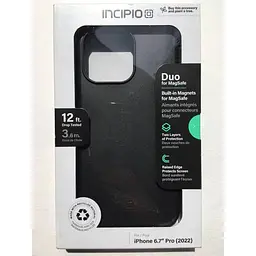Оригінальний протиударний чохол Incipio Duo MagSafe для iPhone 14 Pro Max (6.7") Black (IPH-2035-BLK) - мініатюра 4