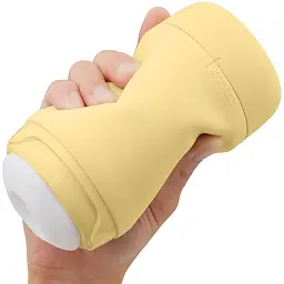 Мастурбатор Tenga Puffy Custard Yellow - мініатюра 6