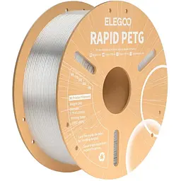 Пластик для 3D-принтера ELEGOO Rapid PETG 1кг, 1.75мм, transparent (50.203.0315)