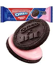 Печиво Oreo BabyMonster Strawberry Creme 110.4г - мініатюра 3