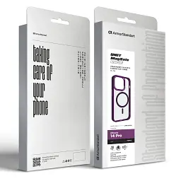 Чохол ArmorStandart Unit MagSafe для Apple iPhone 14 Pro Purple - мініатюра 6