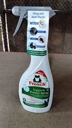 Плямовивідник для килимів та м'яких меблів Frosch 500 мл - мініатюра 2