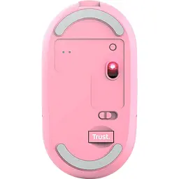 Миша Trust Puck Rechargeable Wireless Ultra-Thin Silent Pink (24125) [93106] - мініатюра 3