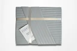Постільна білизна Charlotte Silver Сатин-Stripe / простирадло на резинці 180x200см Cotton Shine pbe0052109 - мініатюра 3