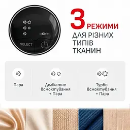 Відпарювач Tefal компактний AeroSteam S 1420 В чорний (DT9314E0) - мініатюра 4