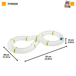 Іграшка для котів Ferplast Typhon Circuit 85x40x10 см 85100300 - мініатюра 2