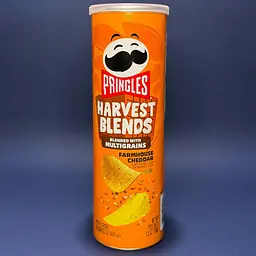 Чіпси Pringles Harvest Blends Multigrains Farmhouse Cheddar 158 г