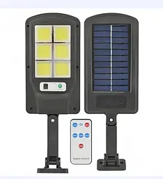 Вуличний ліхтар на стовп solar street light BL BK120-6COB - мініатюра 4