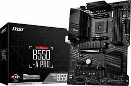 Материнська плата MSI B550-A Pro (B550-A Pro) (Socket AM4, AMD B550, ATX) - мініатюра 4