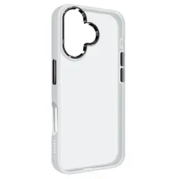 Чехол для Apple iPhone 16, UNIT2, белый, ударопрочный, прозрачный противоударный чехол-накладка из TPU и поликарбоната (PC), с защитными бортиками, защита всего корпуса от ударов и царапин, ArmorStandart (ARM78748)