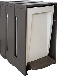 Контейнер для сміття Tina Bin, 19x23x30 h, 7л сірий