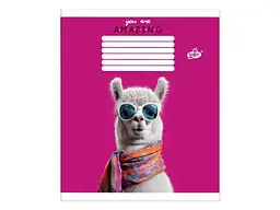 Зошит в лінію BRISK 36 арк. 20 шт./уп. офсет ТВ-7 №2739 Фешн зоо - мініатюра 4