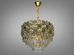 Кришталева люстра у сучасному стилі Diasha 20001-500G