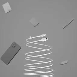 Кабель Belkin USB-A > Lightning заряджання/синхронізації 1м, силіконовий з кліпсою, білий teh0013625 - мініатюра 8