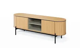 Тумба ТВ 2д Lenart Rotto RT-05 1680x460x570 дуб вінченца/евкаліпт - мініатюра 1