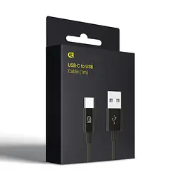 Кабель ArmorStandart AMD718B USB-C to USB Cable 1m black (ARM64291) - мініатюра 5