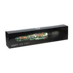 Вібромасажер DOXY Die Cast PINEAPPLE, дуже потужний, живлення 220В, металевий корпус - мініатюра 2