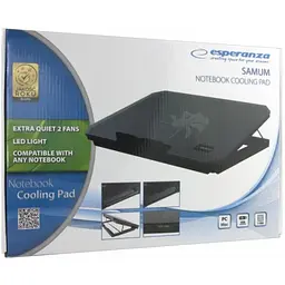 Підставка до ноутбука Esperanza Samum Notebook Cooling Pad all types (EA141) - мініатюра 3
