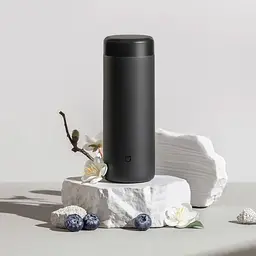 Термос MiJia Vacuum Cup 350 ml Black [MJKDB01PL] [129253] - мініатюра 2