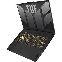 Ігровий ноутбук Asus TUF F17 FX707VJ Intel Core 5 210H 12M Cache, до 4, 80 ГГц, 17, 3 FHD 144Hz, 16GB, 1TB SSD, nVidia GeForce RTX 3050 6GB, чорний/сірий - мініатюра 7