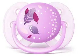 Пустушка Philips Avent Ultra Soft для дівчинки, 0-6 місяців , 2 шт. (SCF227/20) - мініатюра 3