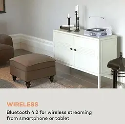Стереосистема програвач вінілу Auna ClearTech Bluetooth 4.2 (10035573) - мініатюра 9