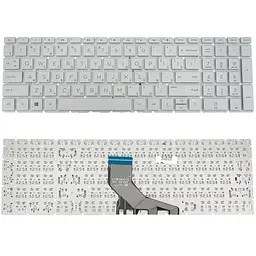 Клавіатура для ноутбука HP (250 G7, 255 G7 series) rus, silver, без фрейма
