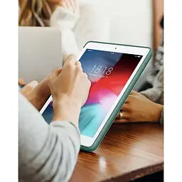 Чохол-книжка BeCover Tri Fold Soft TPU Silicone для Apple iPad 9.7 2017/2018 A1822/A1823/A1893/A1954 Dark Green (711129) - мініатюра 6