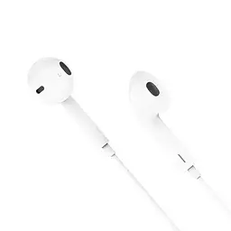 Дротові навушники Hoco M111 Primero digital headset Lightning, 1.2m, white - мініатюра 2