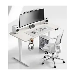 Комп'ютерний стіл GT Racer TY-1451 White (TY-1451 (140x60x71-116) White) - мініатюра 7