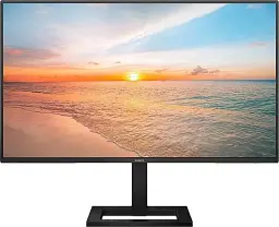 Монітор 27" Philips 27E1N1300AE/00, Black, IPS, 1920x1080 (16:9), 1 мс, 100 Гц, 250 кд/м², 1300:1, 178°/178°, 2x2 Вт, HDMI/Type-C, 2xUSB 3.2, VESA 100x100 мм